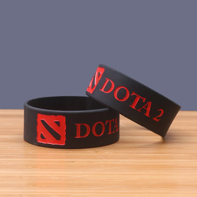 2 цвета Высокое качество DOTA широкая версия силиконовые браслеты Горячая игра