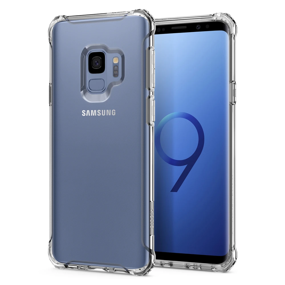 100% Оригинальный прочный Чехол Spigen Crystal для Samsung Galaxy S9 (обычный Размер 5 8 дюйма)|case for