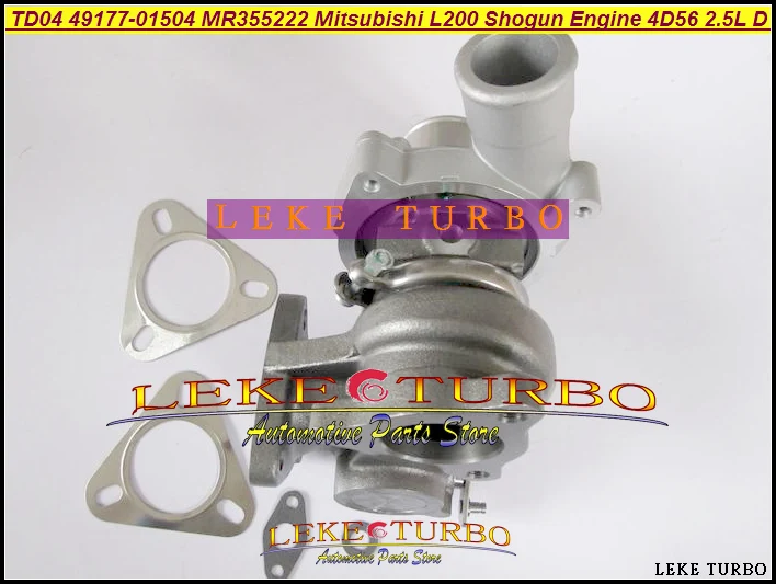 ТД04 49177-01504 49177 01504 4917701504 MR 355222 Турбокомпрессор для Mitsubishi L200 Shogun 4D56 2 5 л с водяным