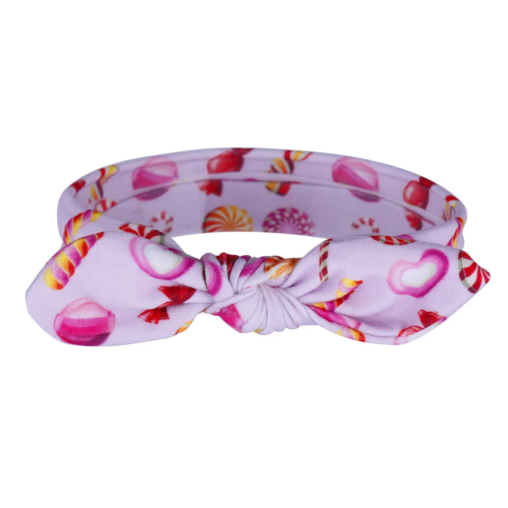 Новинка 2017 бант для волос девочек детские повязки на голову с кроличьими ушками