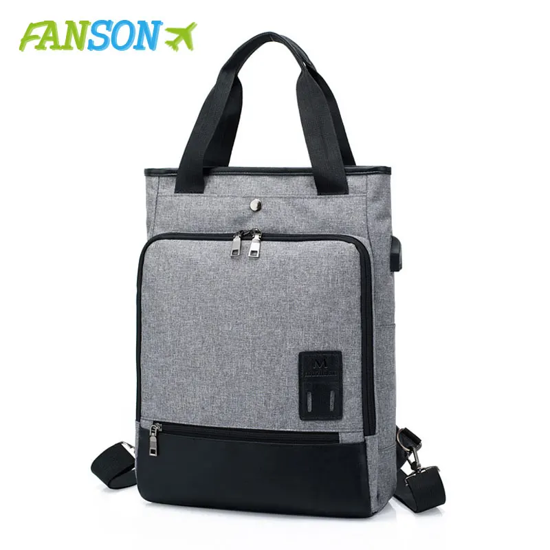 Рюкзак FANSON для пар 14 дюймовая сумка ноутбука тонкий многофункциональный