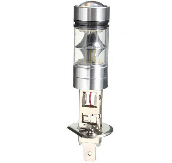 100 Вт H1 SMD LED Sharp 2828 Автомобиля лампа Противотуманных фар Авто лампы 12 В 24