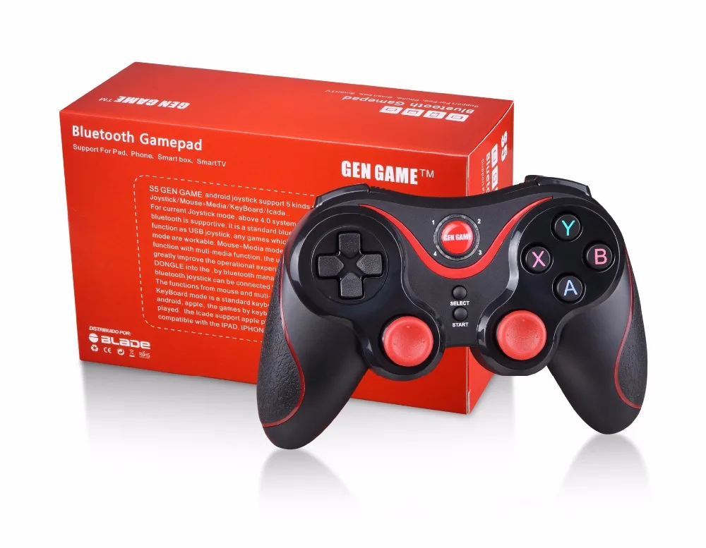 Gen Game S5 беспроводной Bluetooth геймпад контроллер Джойстик ручка пульт