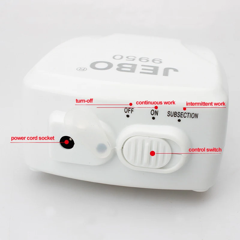 2W 2*2.5L/Min Double Air Outlet Outdoor Fishing Fish Tank Oxygen Increasing Noiseless Mini Pump Aquarium | Дом и сад