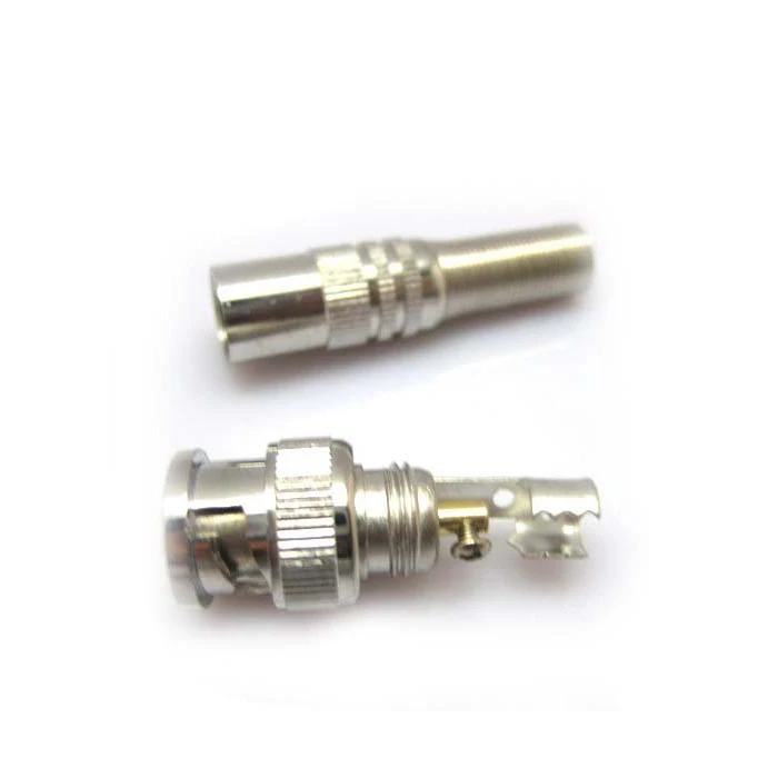 CCTV BNC Connector 10pcs Copper Pin Male video Plug Coupler Welded CBDZ free shipping | Безопасность и защита