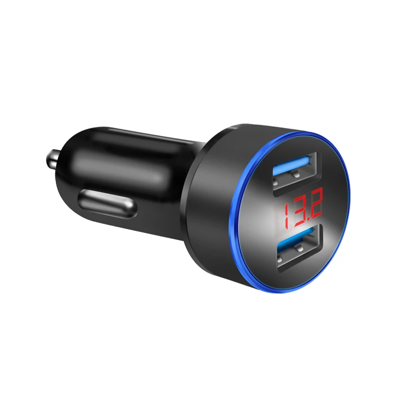 Автомобильное зарядное устройство AMEEC Mini 5V 2.1A + 1A с двумя usb-портами автомобильное