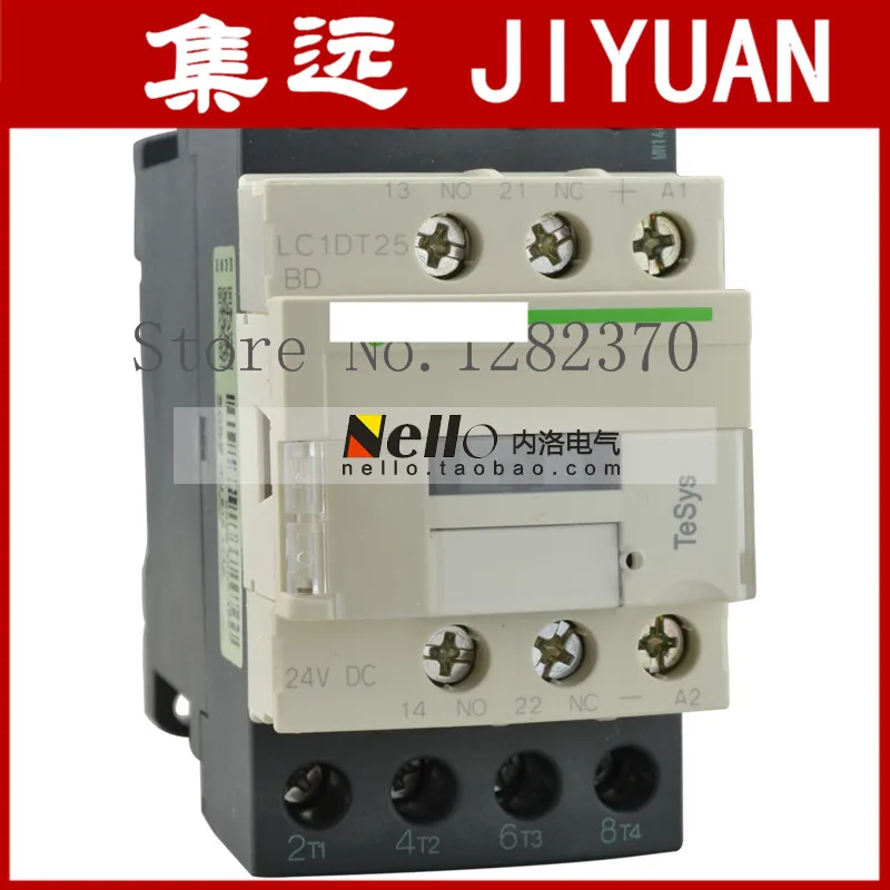 

[ZOB] original genuine DC24V/110V/220V DC contactor 4-pole contactors LC1DT25BDC LC1DT25FDC LC1DT25MDC 25A --2pcs/lot