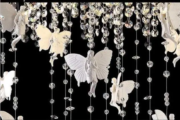 Простая креативная потолочная лампа для ресторана спальни теплые романтичные