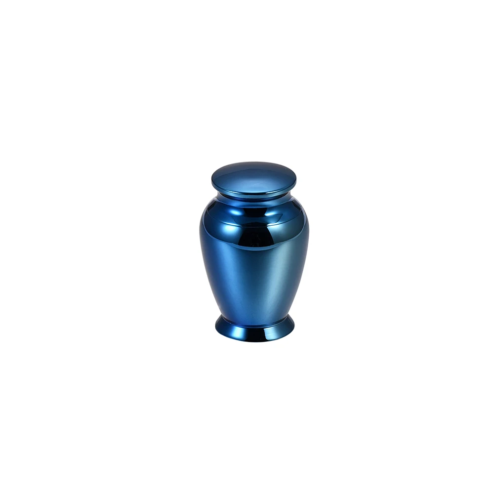

IJU032 Pet/Human Polished Cremation Urns Steel/Black/Gun/Blue Color Funeral Engravable Stainless Steel Urn Cremation Ashes Urn
