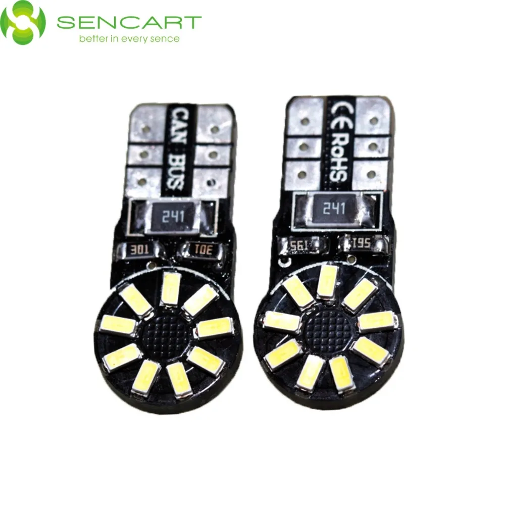 2 шт. T10 W5W 18SMD 18LED 3014 6000 K белый автомобиль свет лампы распродажа стоп сигнал