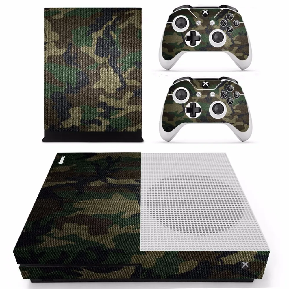 Водонепроницаемая камуфляжная Виниловая наклейка для консоли XBOX ONE Slim S|decal skin
