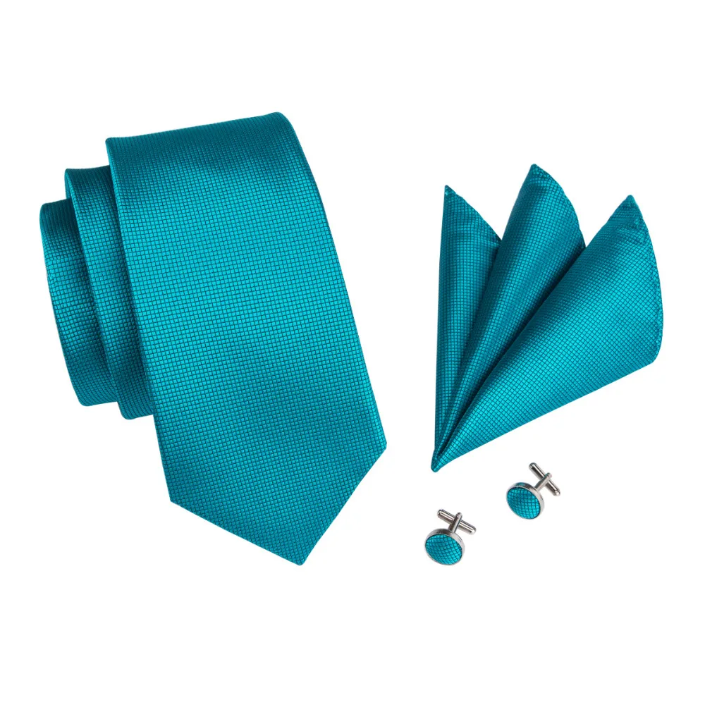 Мужские галстуки Запонки Hanky однотонные бабочки из 100% шелка для свадебной