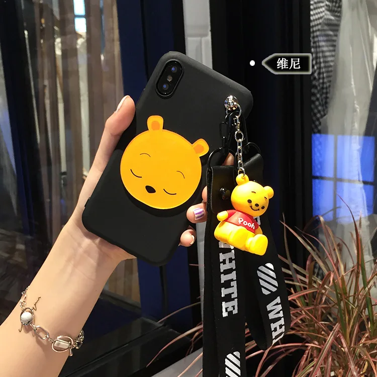 Для samsung s8 s9 plus корпус для мыши милый Note8 Note 4/5 мультфильм красный животное телефон