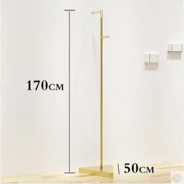 50x170cm Магазин одежды напольное покрытие витрины-стоящая Комбинация женская одежда магазин золотой свет роскошный дисплей полка подвесная одежда - Цвет: 50x170cm
