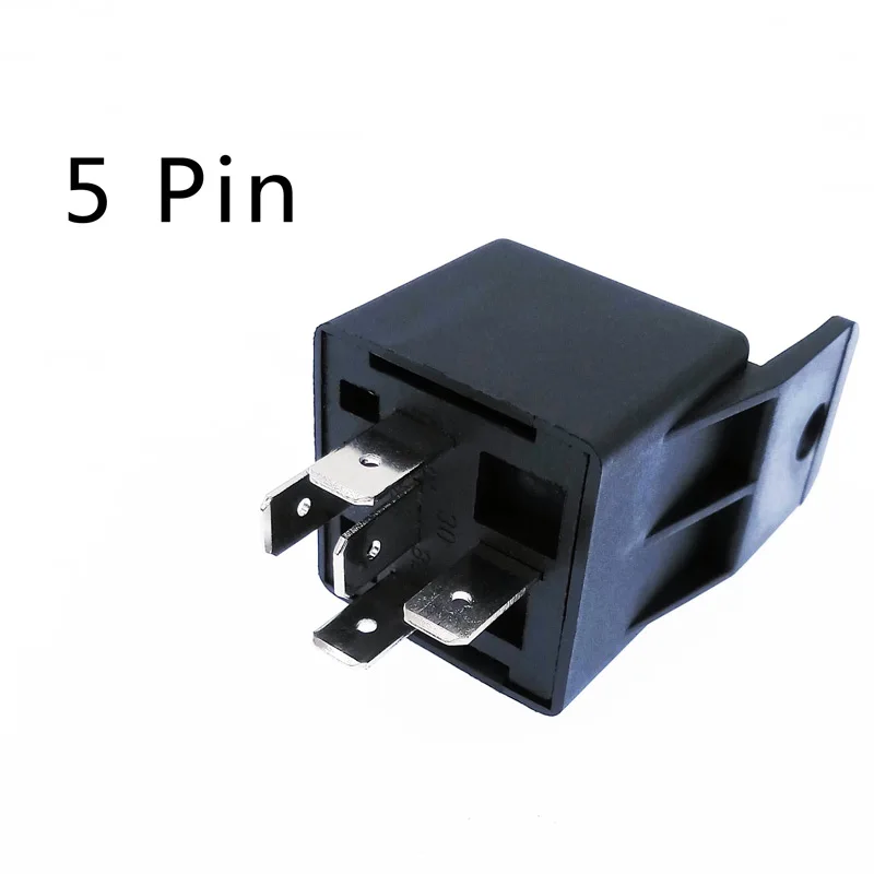 40A авто реле JD2912 5 Pin DC 12V 24V 36V 48V с монтажным отверстием мощность катушки 1,8 W Автомобильное устройство управления