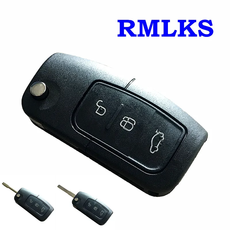 RMLKS откидной складной модифицированный Uncut автомобильный пустой чехол для ключей