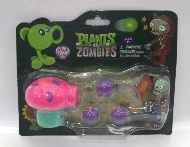 Новая игра PVZ Растения против Зомби Peashooter ПВХ фигурка модель игрушки 7 стиль 10 см Растения против Зомби игрушки для ребенка подарок