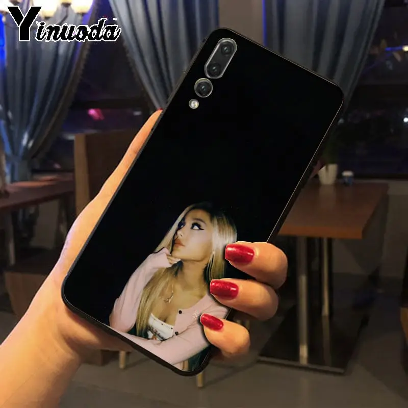 Ультратонкий силиконовый чехол Yinuoda Ariana grande из мягкого ТПУ для Huawei P20Lite P10 Plus Mate10Lite