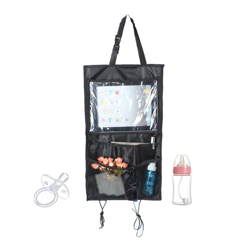 

Touch Screen Back Car Seat Organizer for Children Multi Purpose Hanging Bag