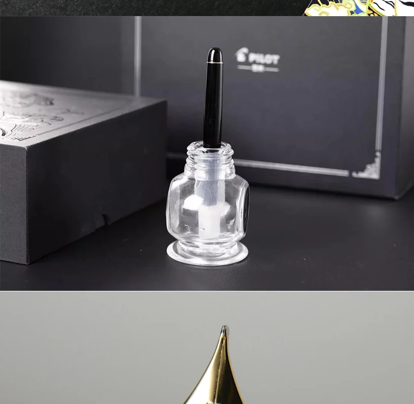 Pilot Japan custom74 100th Centennial авторучка чернила Подарочная коробка FKK1000 ink70 14K Золотое перо