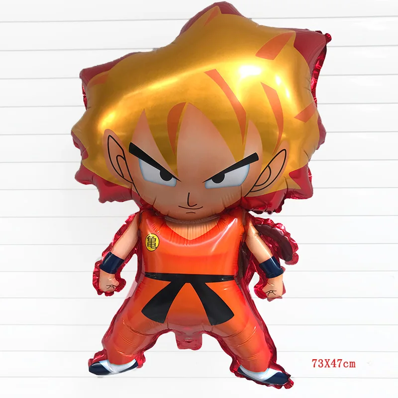 20PC 7 Dragon Ball story Goku воздушный шар надувной фольги с днем рождения украшения для