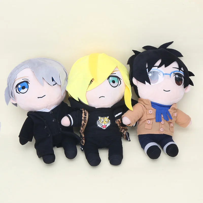 YURI! Мягкие игрушки на льду плюшевые Yuri on ICE мягкая кукла катсуки Yuuri Pulisetty Victor Nikiforov