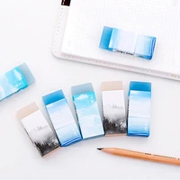 rubber eraser cute sky series rubber erasers school office supply pupil prize stationery gift cute eraser correction supplies