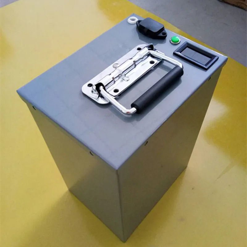 Водонепроницаемый металлический чехол 60v 20Ah Lifepo4 power BMS Аккумулятор для электровелосипеда мощностью 1500 Вт система питания для мотора и скутера ups+ 5A зарядное устройство