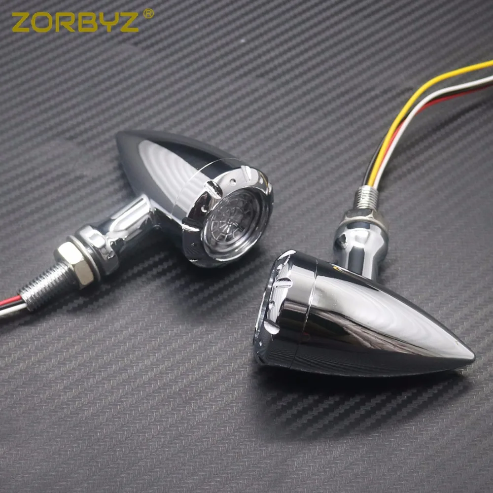 Мотоциклетный светодиодный светильник ZORBYZ мигающий стоп сигнал указатель