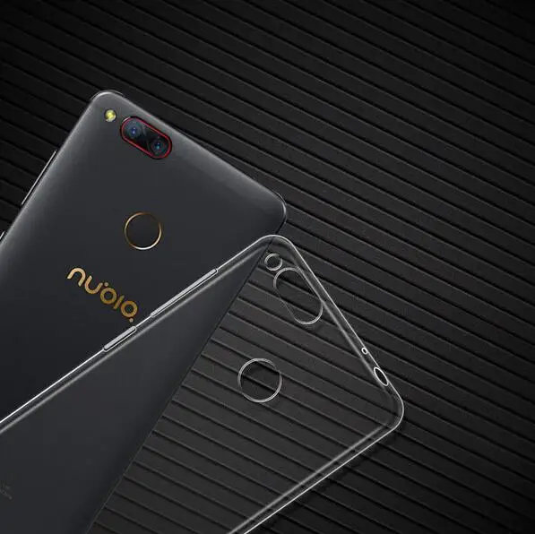 2Pcs/lot ZTE Nubia Z18 Z17S Case Ultra Thin Transparent Silicon TPU Skin Soft Back Cover for Z 17 Z17 Mini S |