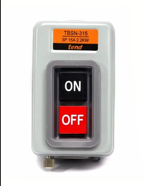 Трехфазный выключатель питания переменного тока 380V 15A 2.2KW TBSN 315|switch ac|switch switchswitch 380v