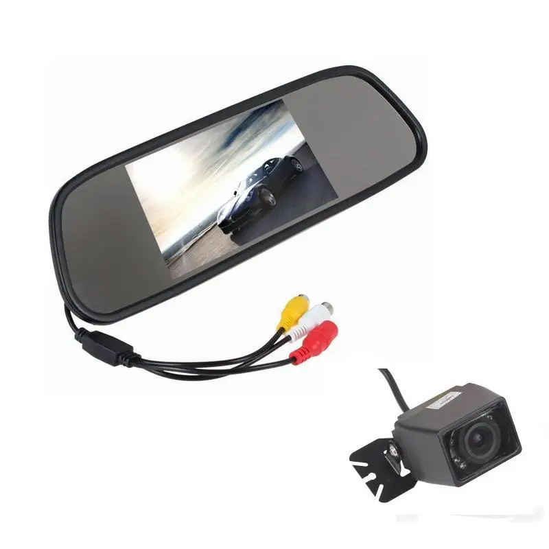 XYCING 5 0 дюймов высокое разрешение TFT LCD автомобильный монитор широкоугольный