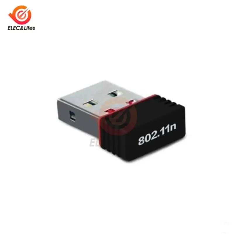 Сетевой адаптер Mini USB 2 0 802.11n 150 Мбит/с Поддержка шифрования WEP WPA 64/128 бит/с для ПК