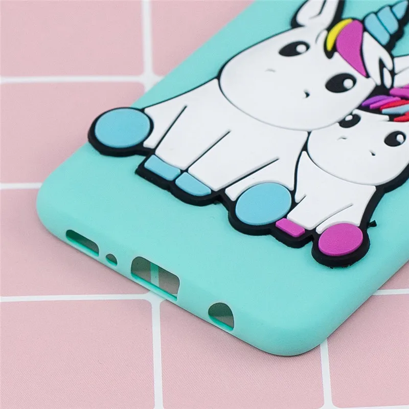 Чехол для samsung S10 Plus, чехол для samsung Galaxy S10 Lite S8 S9 Plus S7 Edge, 3D единорог, кукла, мягкий силиконовый чехол для телефона
