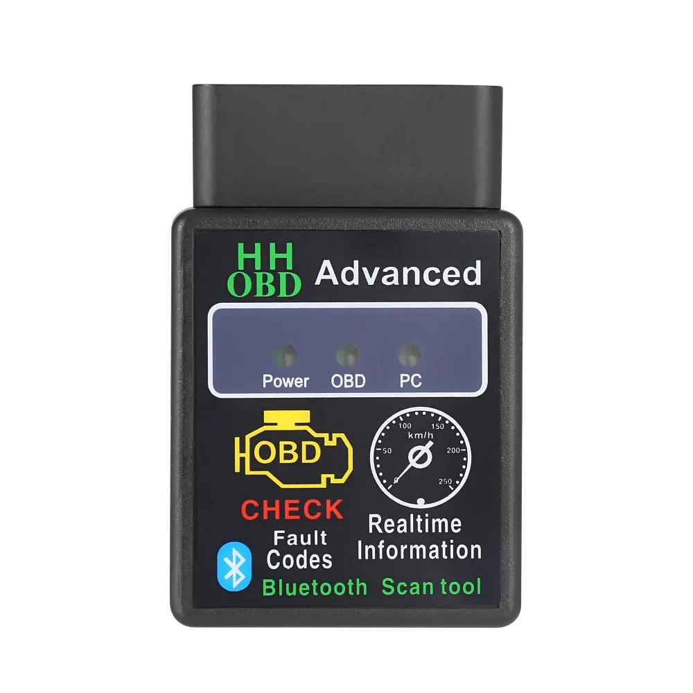диагностика автомобиля БД ELM327 Bluetooth OBD2 OBDII CAN BUS Check Engine Авто диагностический