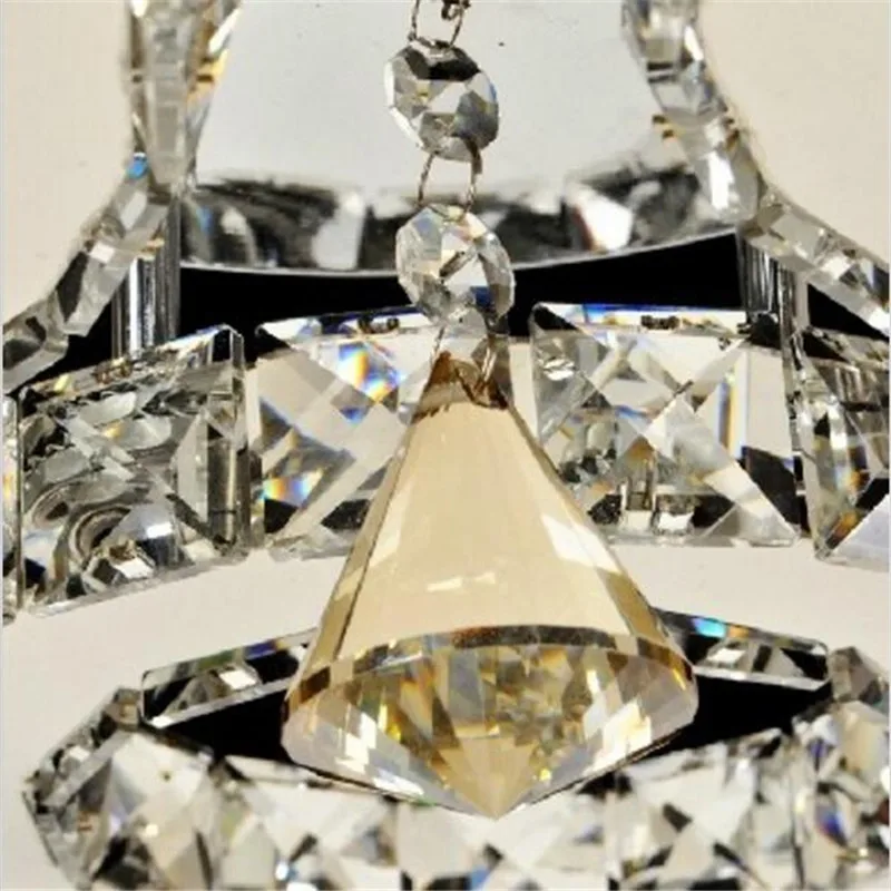 Краткое Стиль Современные хрустальные верхнего света для Спальня 3-круги