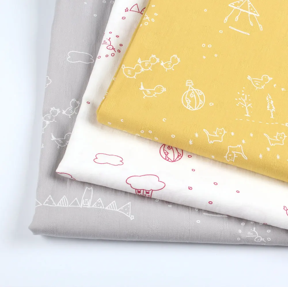 

Children's Fun Pure Cotton Printing Summer Thin Fabric Soft Comfortable Girls' Shirts Dresses