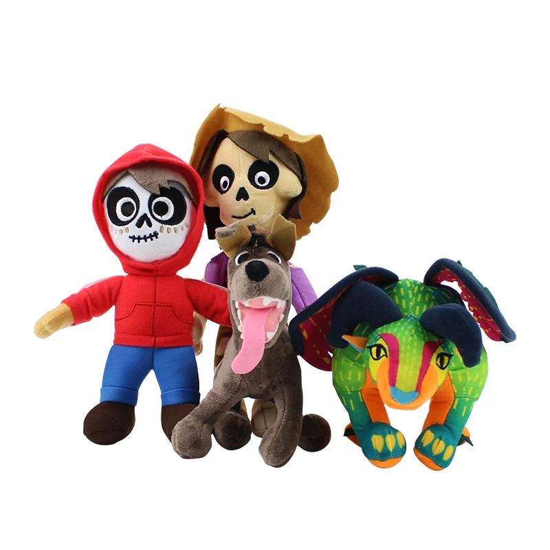 4 стиля кино плюшевые игрушки Новый Coco Мигель Hector мягкие куклы милые подарки для