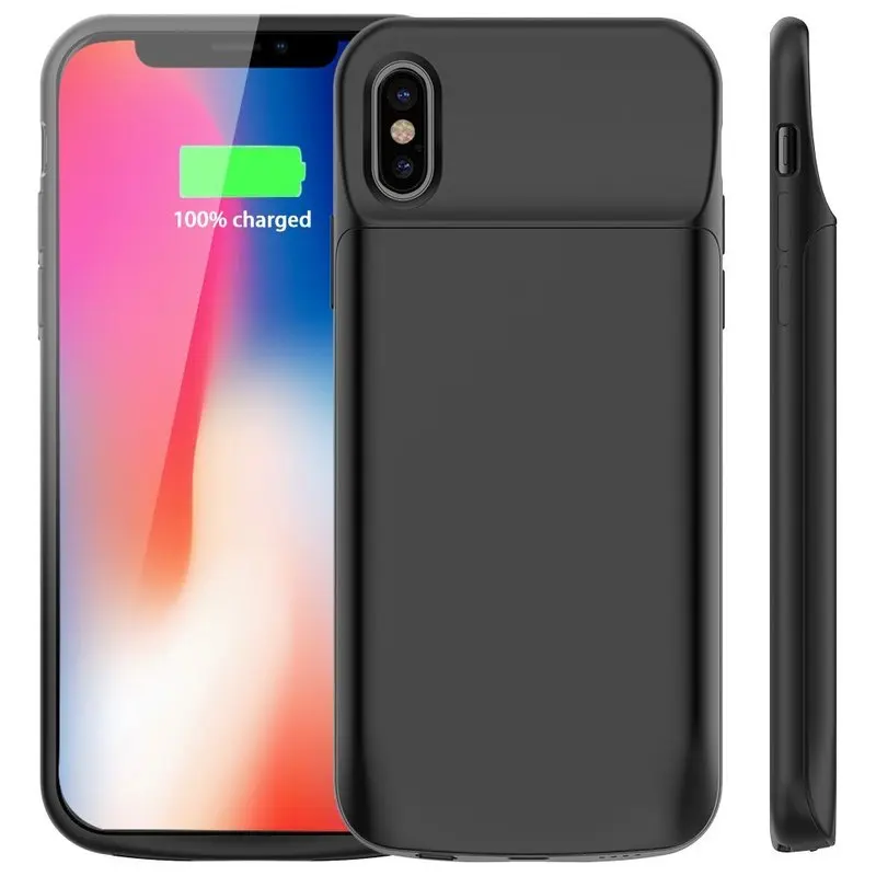 Neng батарея зарядное устройство чехол для iPhone X XS внешний аккумулятор корпус 6000mAh