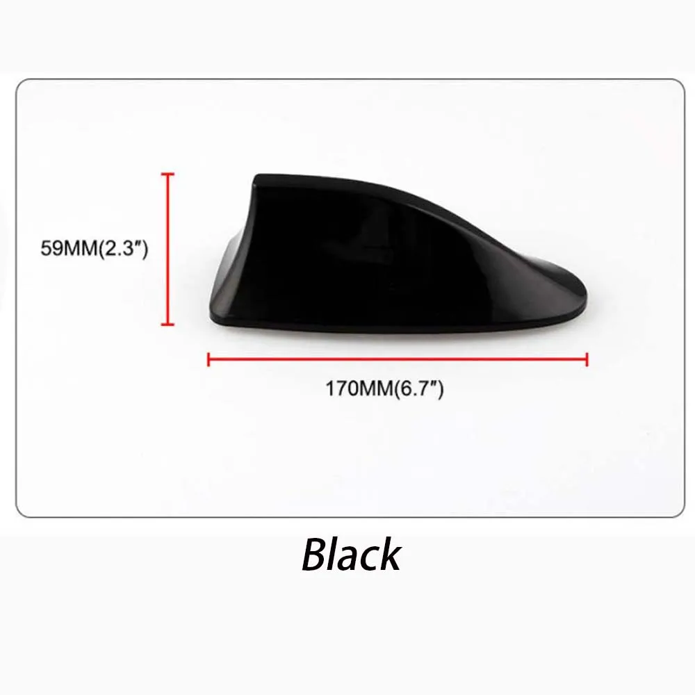 Новый Авто плавник акулы универсальный крыши антенна радио FM/AM Украсить