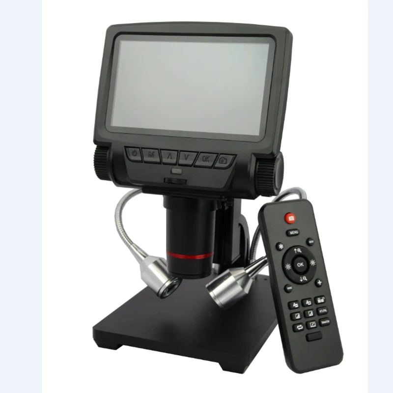 Цифровой микроскоп Andonstar HDMI/AV дистанционный usb с большим объективом для