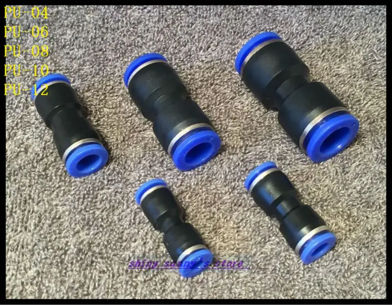 30Pcs/Lot PU12 12mm Push In Pipe Air Pneumatic One Touch Fittings Quick Connectors Brand New | Обустройство дома