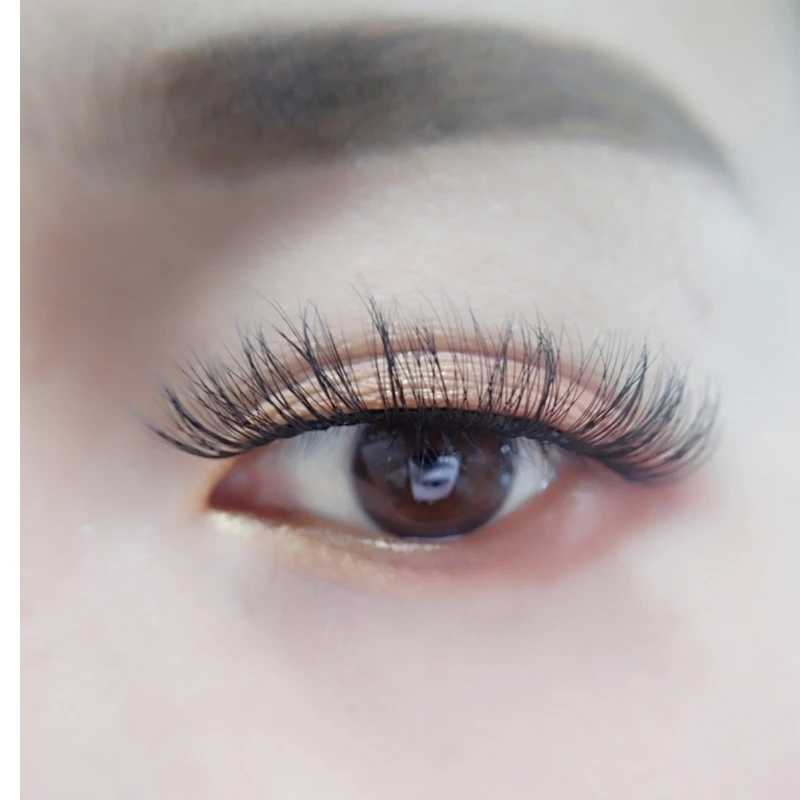 NEW 1pair Lashes 3D Mink Strip Lash Reusable False Eyelashes Crisscross Dramatic Lashes Lightweight Invisible Band Eye Lashes