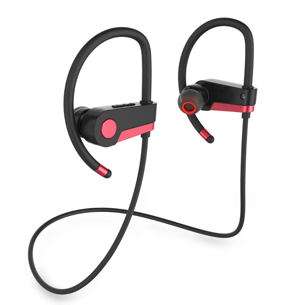 Supology Спорт Наушники Беспроводной наушники bluetooth крючок стерео гарнитура с