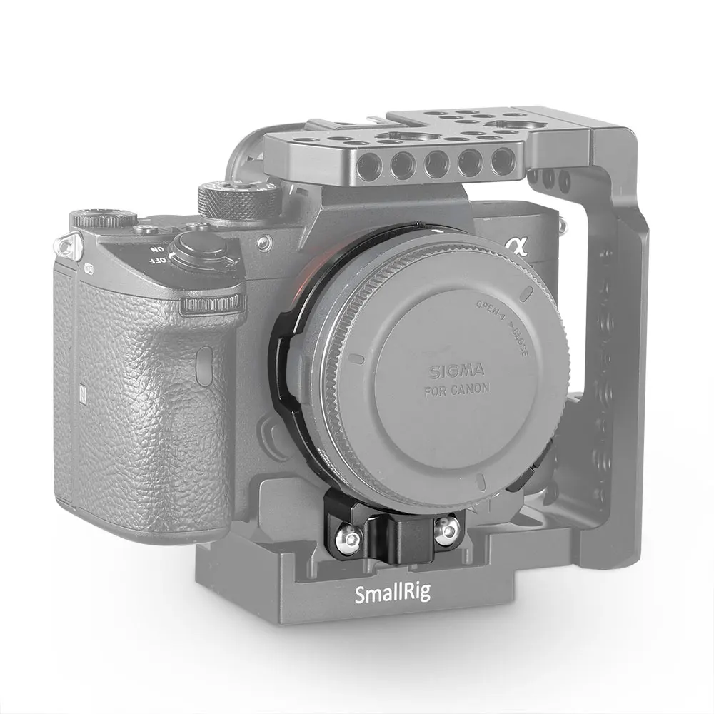 SmallRig объектив Поддержка кронштейн для Sigma MC-11 конвертера/клетка с l-образным кронштейном и 2087/2122/1982/2013/2098-2219