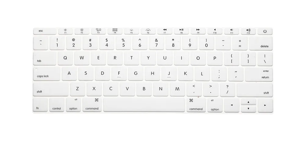 Цветной силиконовый защитный чехол для клавиатуры ноутбука защитная пленка Apple