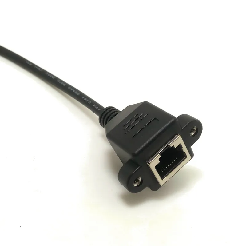 0 3 M-1 5 M Para Baixo Em Angulo de 90 Graus 8P8C FTP STP UTP Cat 5e Lan RJ45 Masculino para Feminino Cabo Extensao Rede E |