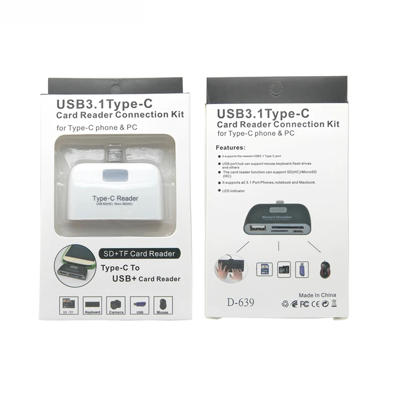 3  1 Micro SD OTG Card Reader Type C Micro USB        Macbook Phone