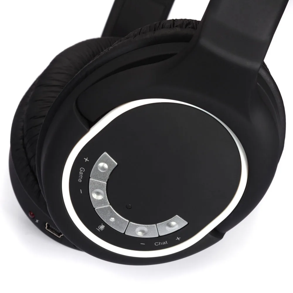 HUHD HW-390M 2.4Ghz Wireless Bluetooth Gaming Headphone Stereo Sound for PS4 PS3 Xbox 360 PC Detachable Microphone Headset | Электроника