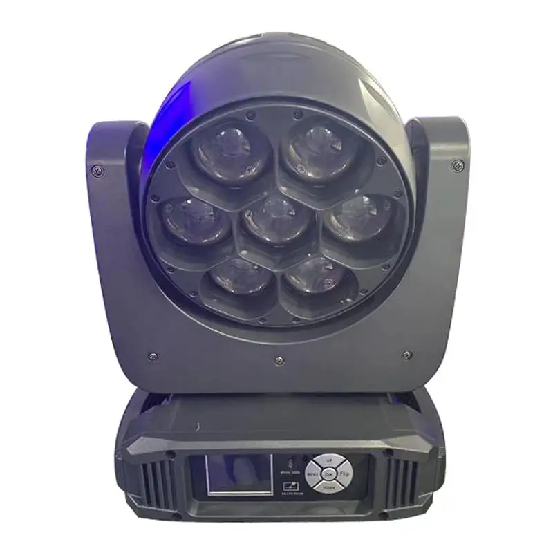 Высокая мощность 7 шт. x 40 Вт 4 в 1 RGBW led zoom движущаяся головка промывка сценическое